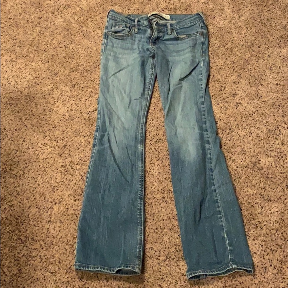 Hollister Medium-Washed Bootcut Jeans